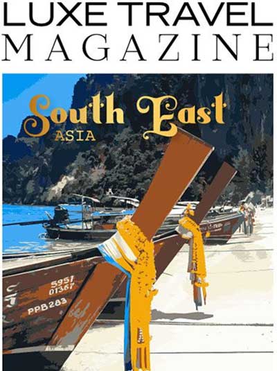 LUXE Travel Magazine cover